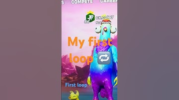 I made my first loop