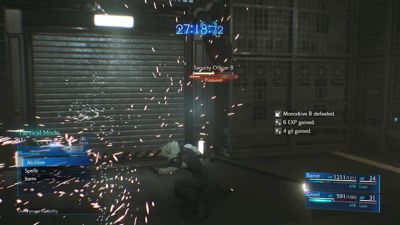 Final Fantasy 7 Remake Demo playthrough (Switch 2)