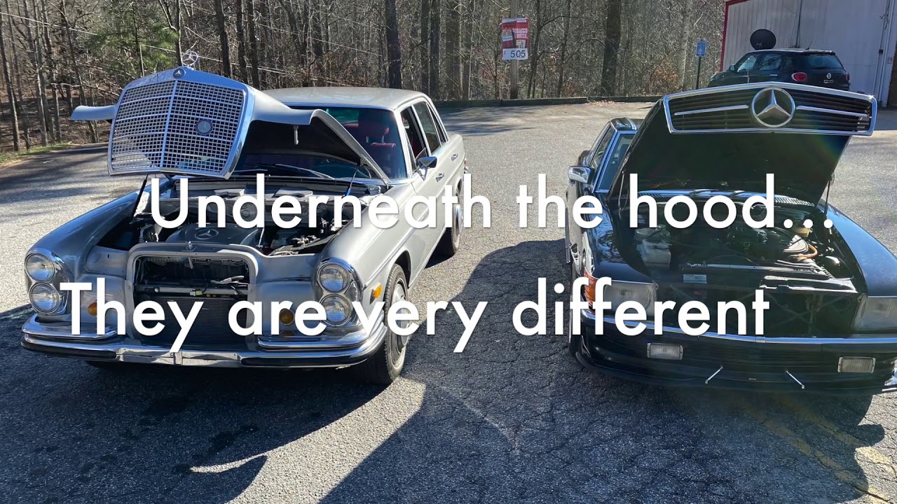 Mercedes 280 SE ALL ELECTRIC