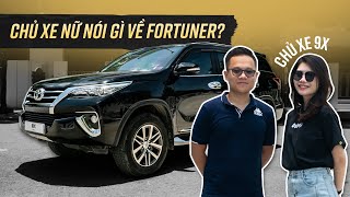 Nữ 9x đi Fortuner của bố: Vô lăng NẶNG, xe to nhưng ÊM, sẽ đổi Corolla Cross nếu được!