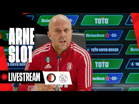 TERUGKIJKEN🎙️ | Persconferentie Arne Slot voor Feyenoord - Ajax | Halve finale TOTO KNVB Beker