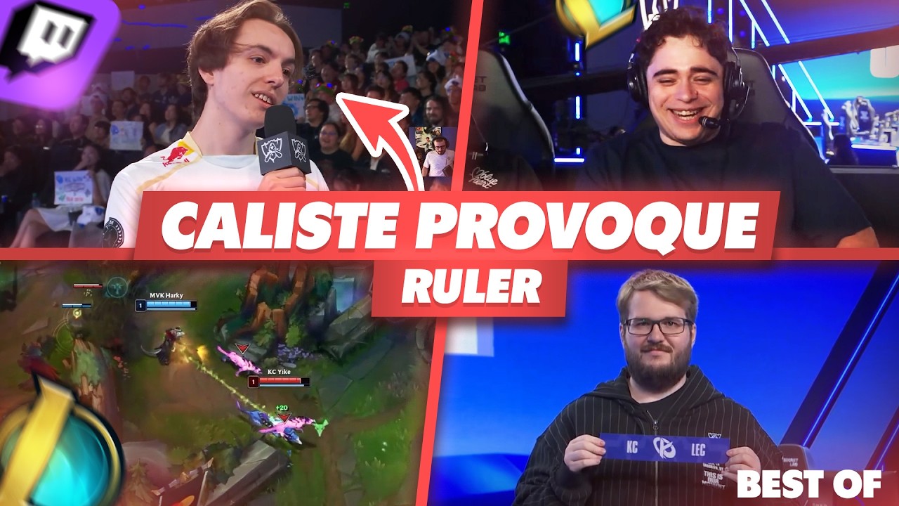 SKYYART RÉAGIT À LA PROVOCATION DE CALISTE - Best Of LoL #1537 Réactions
