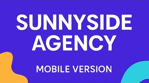 Frontend Mentor Sunnyside Agency Landing page project, mobile version