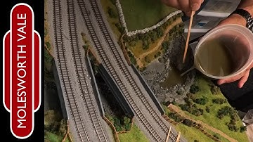 Molesworth Vale - N Gauge Model Railway Build – River Scene Construction Update (Ep.1)