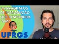 Redação UFRGS - 3 introduções que respondem "sim" para o tema | Redaçandro