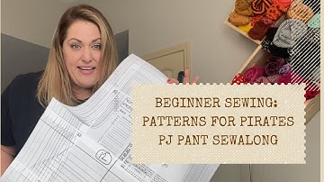 Walk The Plank PJ Bottoms Sewalong | @PatternsforPirates1 #sewingtutorial #sewing