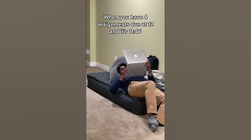 When you have an assignment due in 1 hour #shorts #funny