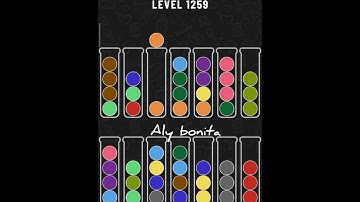 ball sort puzzle level 1259