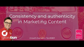 Consistency and authenticity in Marketing Content