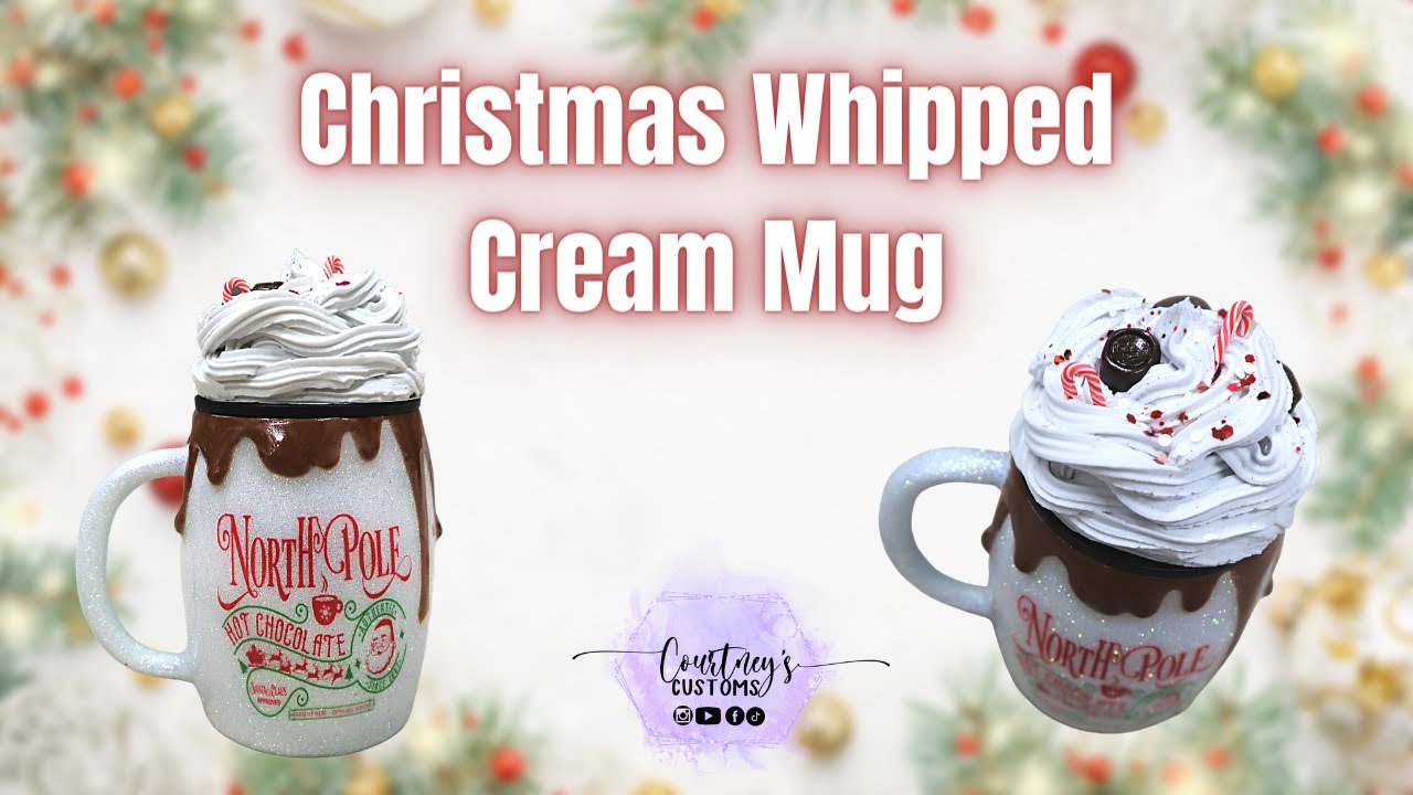 Whimsical Mug Toppers on Instagram: “Spooky Faux Whipped Cream Mug