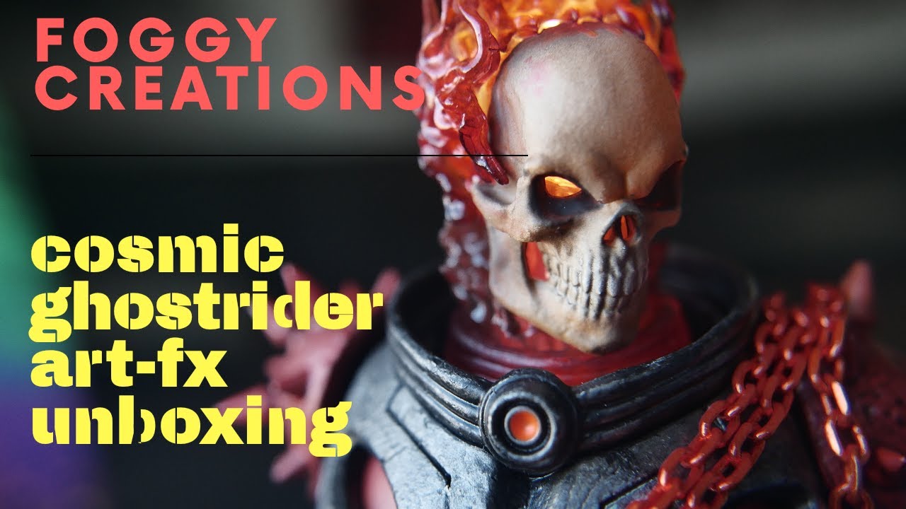 MARVELS COSMIC GHOSTRIDER first unboxing ❤ The best Ghostrider marvels strongest hero