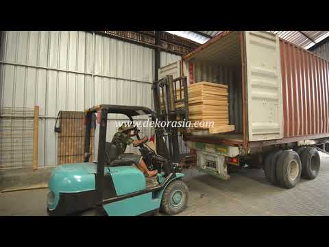 Loading Container Wood Shower Mats | Dekor Asia