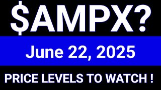 AMPX Stock (Amprius Technologies, Inc.) AMPX Stock Technical Analysis | June 22, 2026