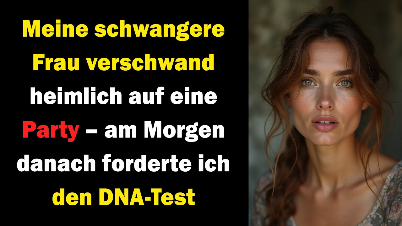 MEINE SCHWANGERE FRAU GING HEIMLICH AUF EINE PARTY –AM NÄCHSTEN MORGEN SCHICKTE ICH SIE ZUM DNA-TEST