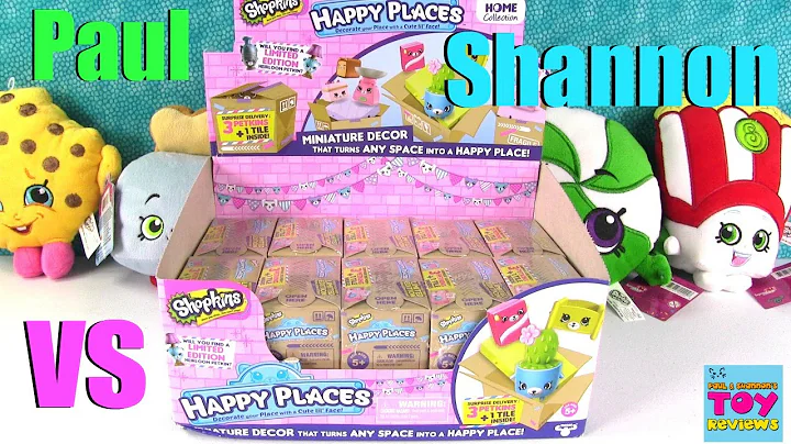 Paul vs Shannon Challenge Shopkins Happy Places 2 ...