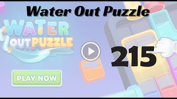🎮 Water Out Puzzle Level 215 Walkthrough | Fun Brain Challenge 💧 | Go Answer