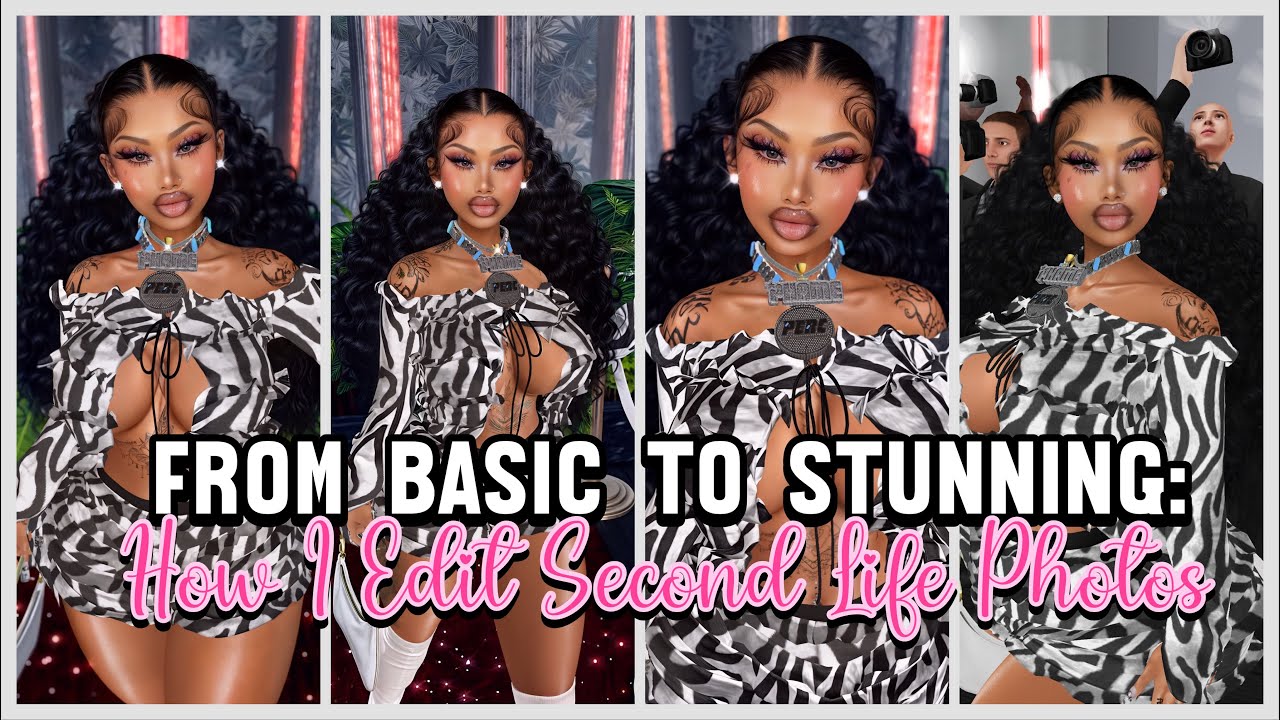 From Basic to Stunning: How I Edit Second Life Photos
