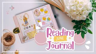 June Reading Journal Setup 🌷 5 Book Reviews