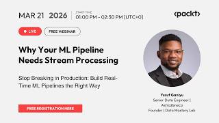🚀 Free ML Webinar: Stream Processing for ML Pipelines | Batch vs Real-Time Explained