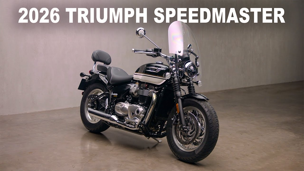 Обновления Triumph Speedmaster 2026 года | Взгляд владельца