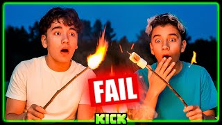 HICIMOS UNA FOGATA *SALE MAL*