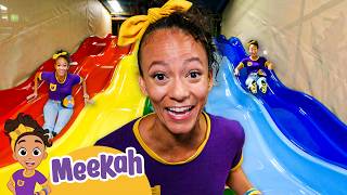 meekah s rainbow slide adventure