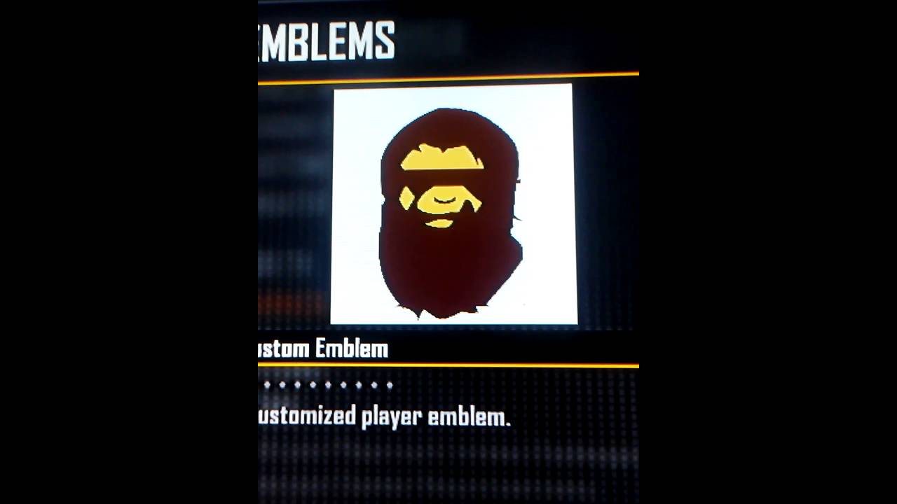 Lil Uzi // Bape || Emblem Tutorial Bo2
