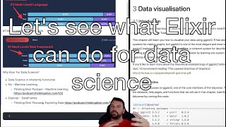 Elixir for Data Science: Data Visualization Part 1