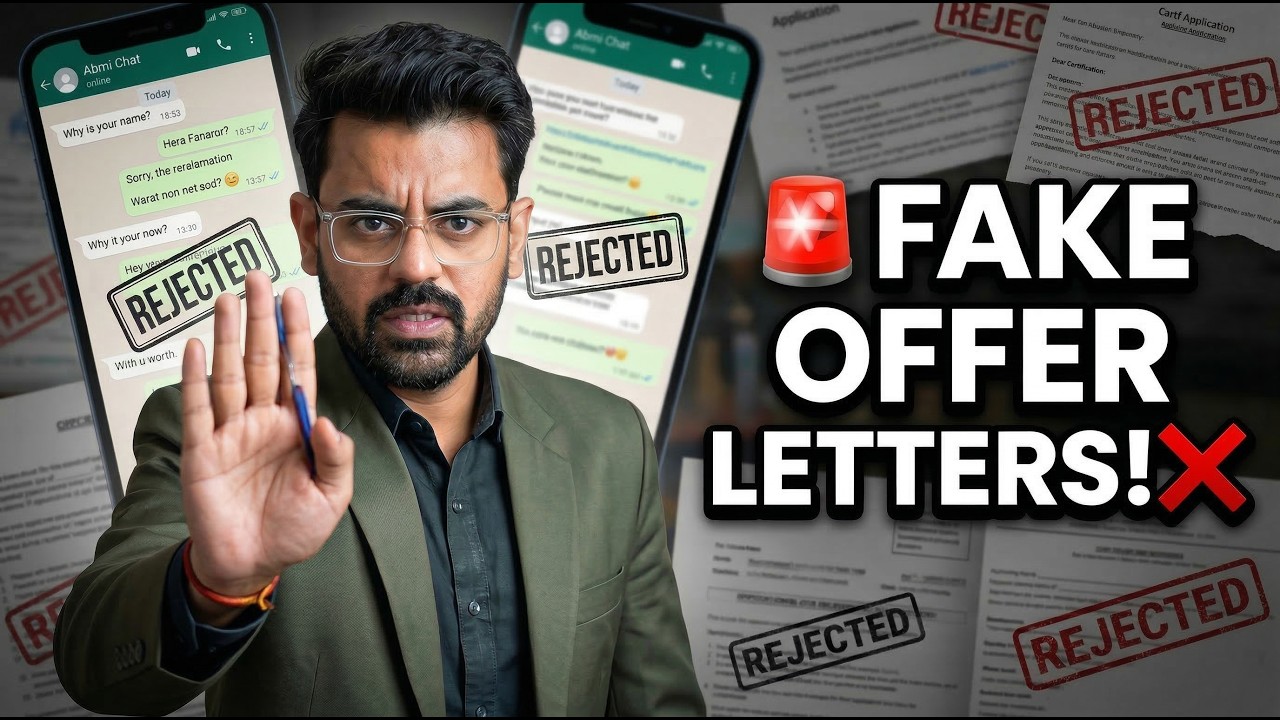 STOP Paying Agents! The Reality of Fake Job Offers & Visa Scams 🚨 - YouTube