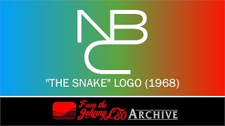 Nbc The Snake Logo 1968 - The Johnnyl80 Archive
