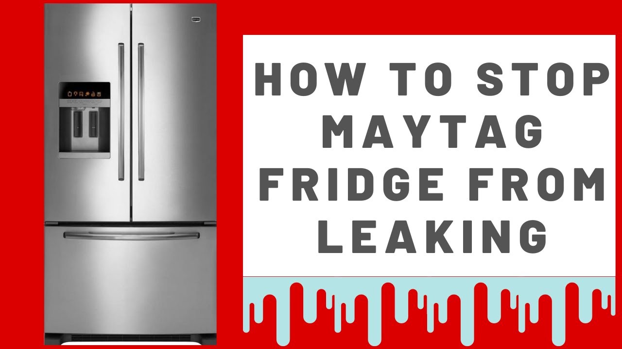 How to Fix Ice Build-up in Maytag Refrigerator & Stop Freezer From ...