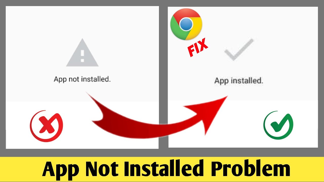 How To Fix App Not Installed Problem In Chrome | App Not Installed ...