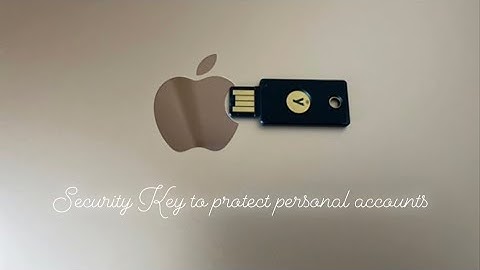 Yubico Security Key for 2 factor authentication How to use yubico 5 nfc protect account from hacker