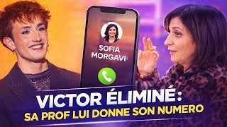 Star Academy: Eliminated, Victor receives a shocking message from Sofia Morgavi backstage