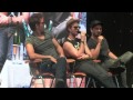 TVD Panel Paul Wesley Nathaniel Buzolic Michael Malarkey