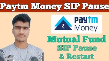How to Pause Your Manthly SIP in Paytm Money |Pause Your Manthly SIP in Mutual Fund From Paytm Money