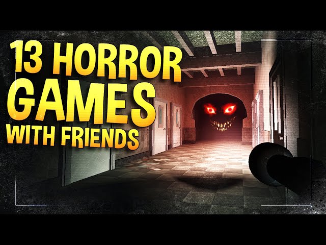 Top 13 Roblox Horror Games to play with friends (Roblox Horror games  multiplayer) 