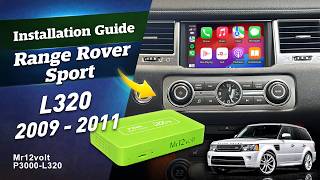 Range Rover Sport L320 / Discovery 4 (2009 -2011 Denso)CarPlay Upgrade &amp; Installation Guide