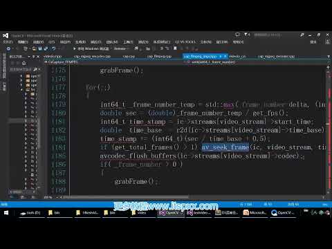 2025年黑马程序员python人工智能开发 阶段012  计算机视觉 CV Opencv视频教程 11 OpenCV FFmpeg Qt视频编辑器实战开发 034 使用opencv实现视频播放位置跳