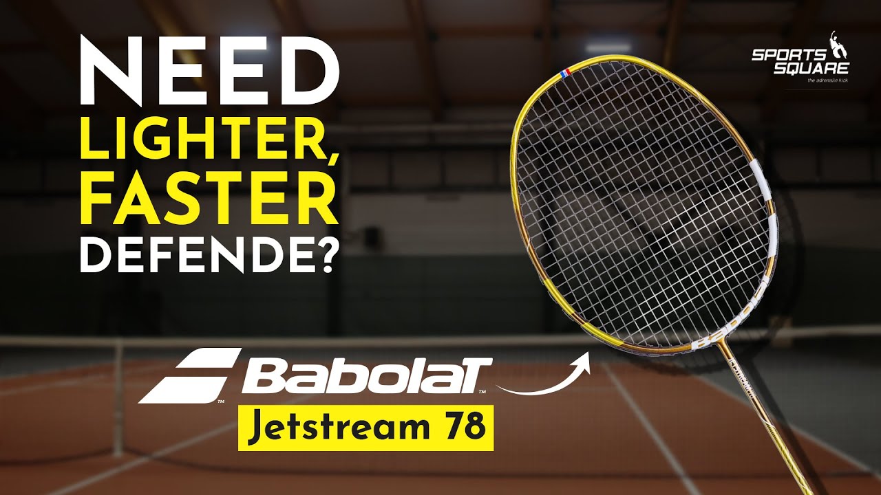 サリー バボラ JETSTREAM78(5ug5) Babolat Jetstream 78 Review | Super-Light Speed & Control Racquet