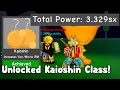 I Reached 3SX Total Power After 64 Hours! Unlocked Kaioshin Class - Anime Fighting Simulator Roblox