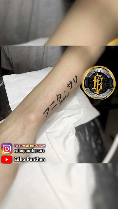 tato tulisan nama di tangan | tato di tangan | tato tulisan simple di tangan#shorts #tattoo