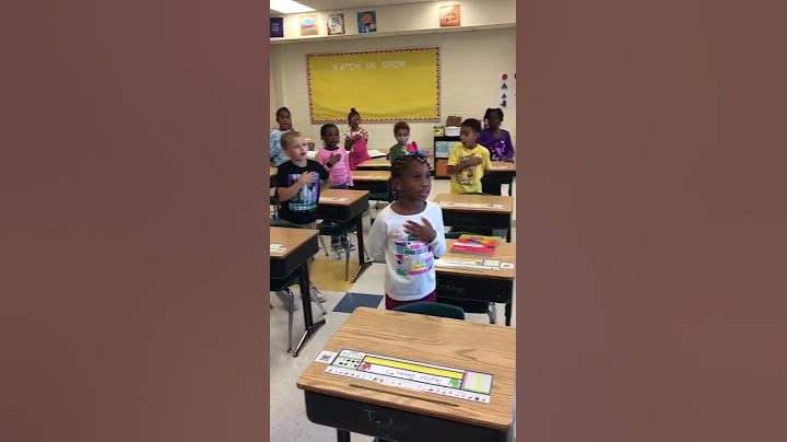 Pledge Allegiance- Mrs. Cozzolino’s class