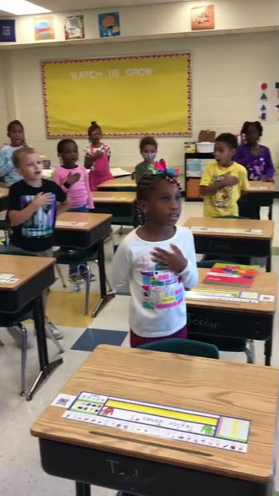 Pledge Allegiance- Mrs. Cozzolino’s class