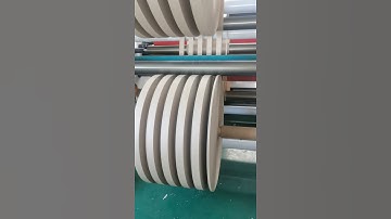 High Speed And Precision Jumbo Paper Roll To Reels Slitting Machine