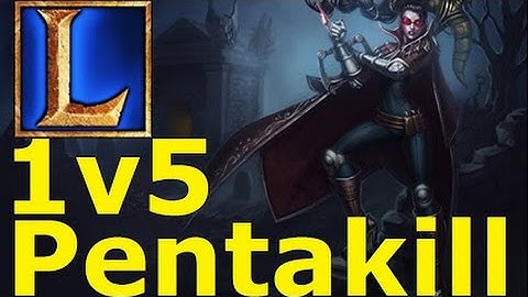 [LoL]- Vayne 1v5 PENTAKILL