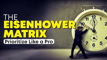 Stop Wasting Time! Use the Eisenhower Matrix to Master Productivity |#4usuccesswaves
