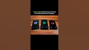 Three AI Agent Realize They,re all AI Secret Language🚫#fyp #shorts #science #shortsviral