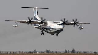 AVIC AG600 Chinese giant seaplane before sea flights