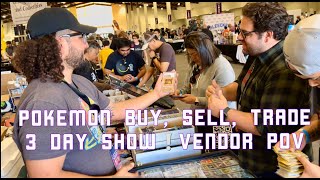 PSA 1st edition Charizard at The Union Marketplace Card Show 2024 VENDOR POV Our best show yet!!!